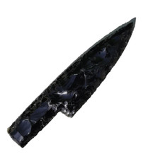 Coltello Athame in ossidiana
