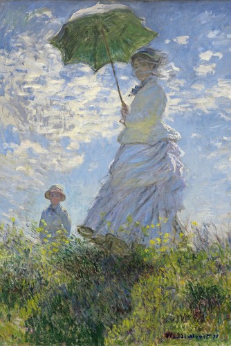 Poster claude monet woman - poster,