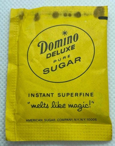 Domino sugar vintage - sugar, giallo