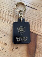 portachiavi anni 70 In Pelle Concessionario Lancia Tassinari Cesena 