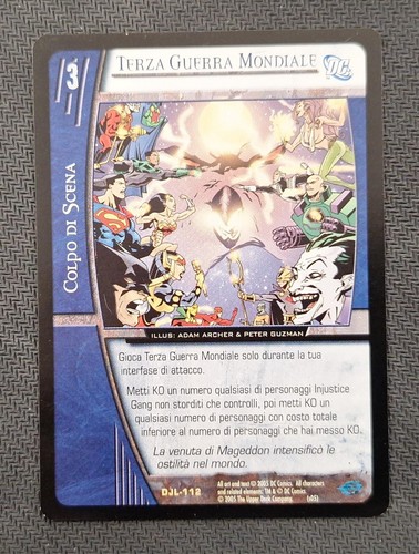 System tcg terza guerra - vs,