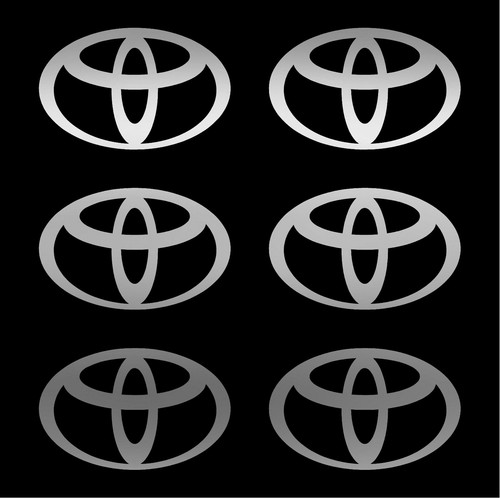Adesivo piccolo logo toyota - piccolo,