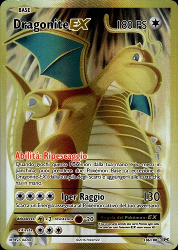 Dragonite evoluzioni - ex,