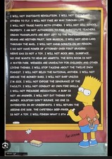 "The Simpsons" Rare 2001