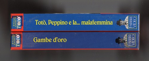 Vhs toto peppino - vhs, e