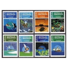 Isole Maldive 1023-1030, MNH