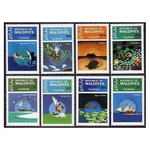 Isole maldive 1023 1030 mnh - isole,