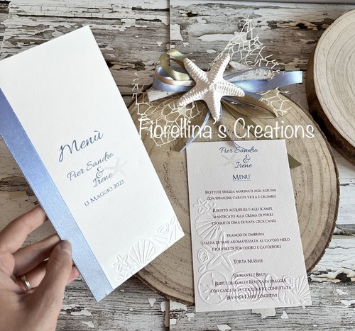 Segnaposto tema mare stella - segnaposto,