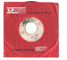 7'' I POOH 45 giri NEL BUIO / Roby Crispiano A PIEDI SCALZI Jukebox 1967 Vedette