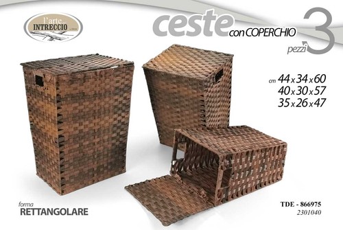 Ceste portabiancheria cesta - portabiancheria,