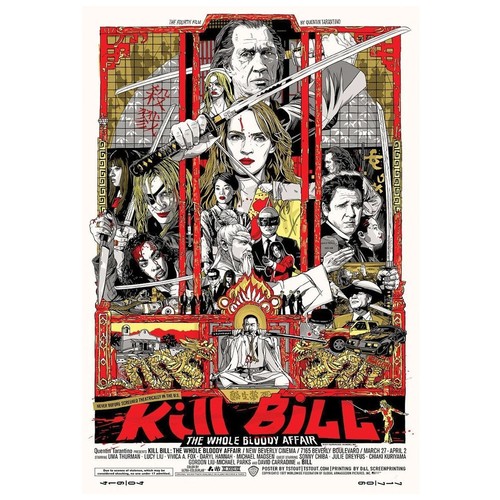 Locandina film kill - locandina, the