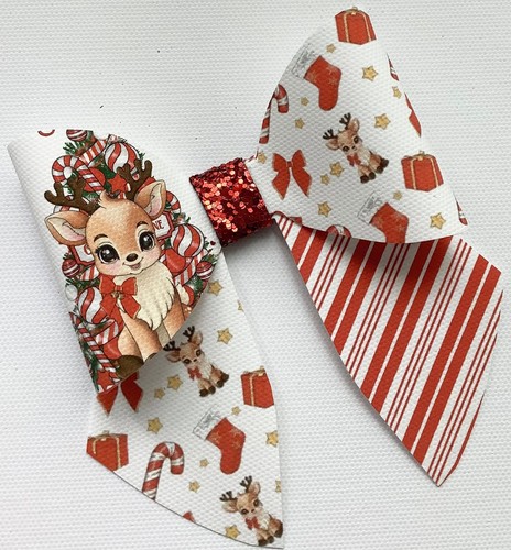 Renna rubino rosso - renna, natale