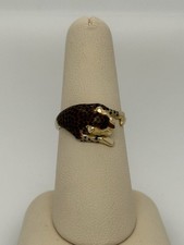 anello giaguaro oro massiccio