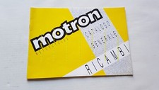Motron 50 catalogo generale ricambi 1990 GTO -GL4 -COMPACT RZ1-WF-XLE originale
