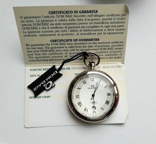 Orologio tasca dom - tasca,