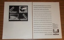 Rara Pubblicità Vintage REVOX