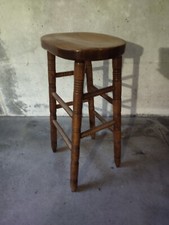 Sgabello Pub In Legno