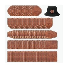 Toppe in ecopelle pelle