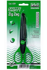 Forbici snippy zig-zag   cm 17