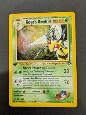 Pokemon Cards Koga's Beedrill