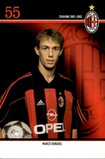 Cartolina calcio Marco Donadel