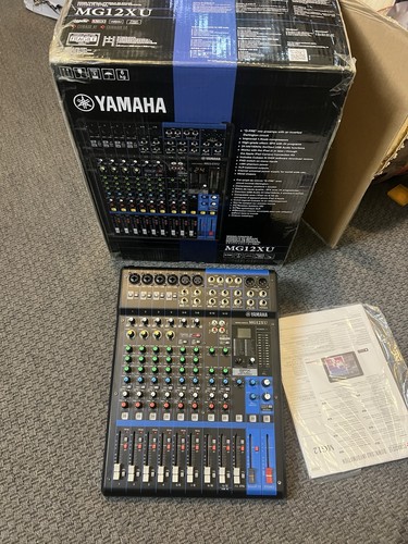 Mixer yamaha mg12xu perfetto - mixer,