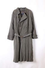 VINTAGE TRENCH COAT DARK BROWN
