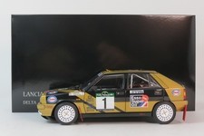 Kyosho Lancia Delta HF 4WD #1 Tabaton winner Rally Piancavallo 1987 1/18 08960D