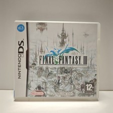 FINAL FANTASY III 3 NINTENDO DS 3DS COMPLETO PAL ITA