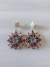 Orecchini Artigianali Rosa E