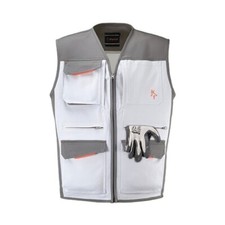 GILET PAINT INDUSTRY BIANCO