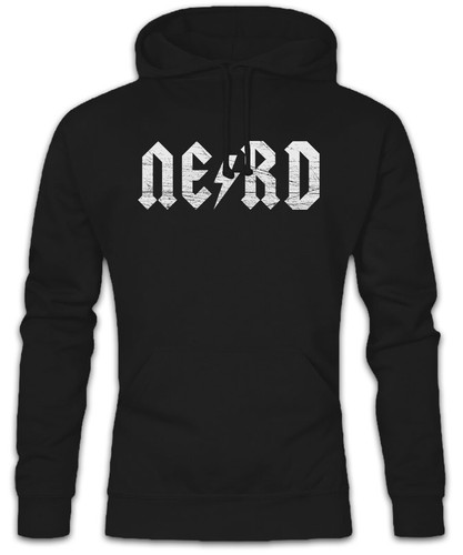 Felpa con cappuccio nerd - cappuccio,
