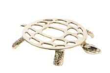 BRASS TURTLE SHAPED SAUCER