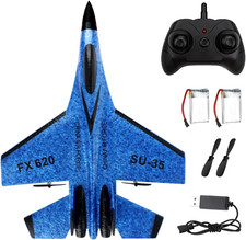 Aereo Telecomandato, F-22 RC, 2.4G 3CH Aeroplano Telecomandato, Aliante Volante 