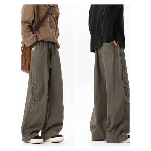 Pantaloni cargo misto cotone