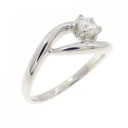 Autentico anello con diamanti