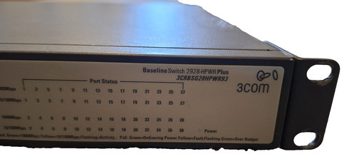 3com baseline switch 2928 - hp,