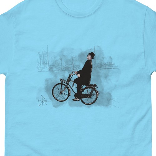 Gentleman bike t shirt - gentleman,