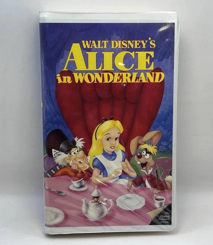 Alice wonderland vhs - alice,