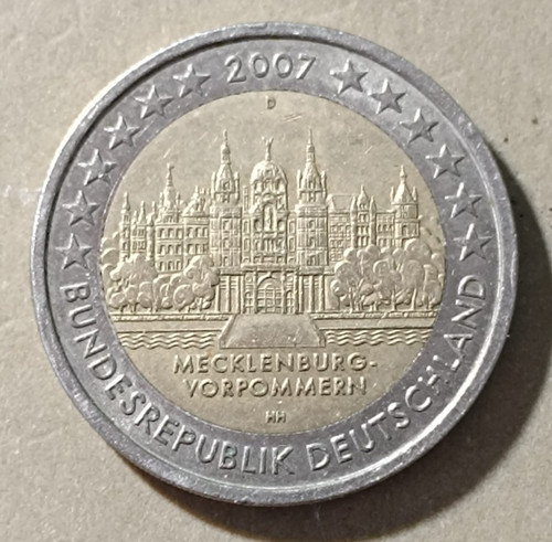 2007 germania moneta - 2007,