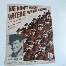 foglio canzone WE DON'T KNOW