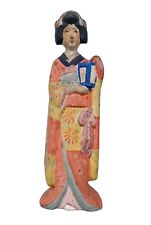 *HH* Statuina Orientale Giapponese Geisha Cinese Statua Old Statue Japan