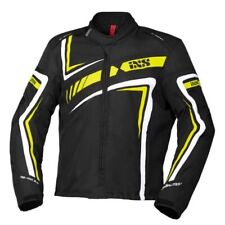 Giacca Moto Sportiva IXS RS-400-ST 2.0 Nero Giallo Bianco