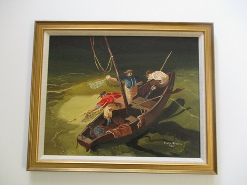 Quadro olio vintage - vintage, stile