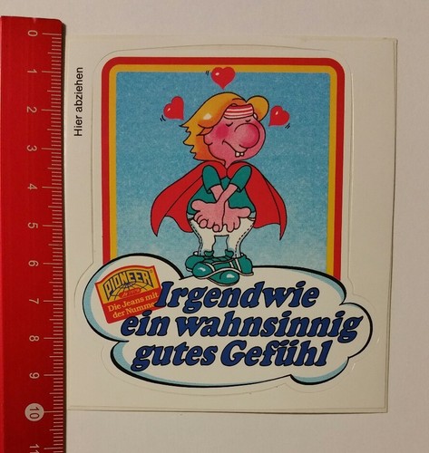 Adesivo sticker pioneer jeans - adesivo/sticker:,