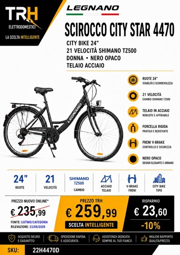 Legnano scirocco city star - scirocco,