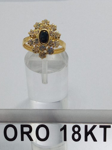 Anello oro giallo 750 18 - giallo,