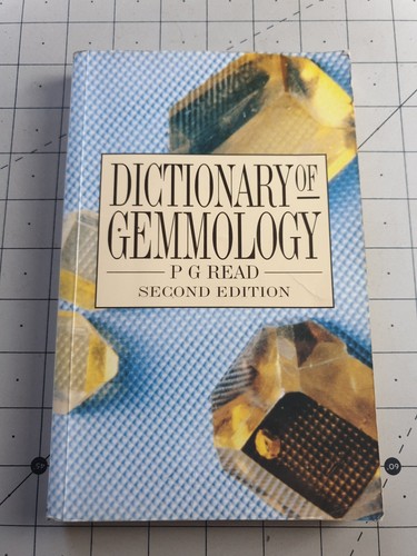 Dictionary gemmology read - gemmology,
