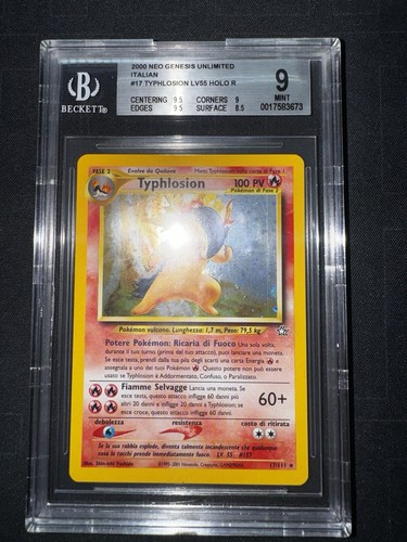 Pokemon typhlosion 111 holo - typhlosion, 17/111