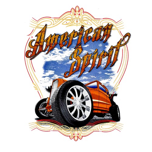 Shirt hot rod - t-shirt, vintage